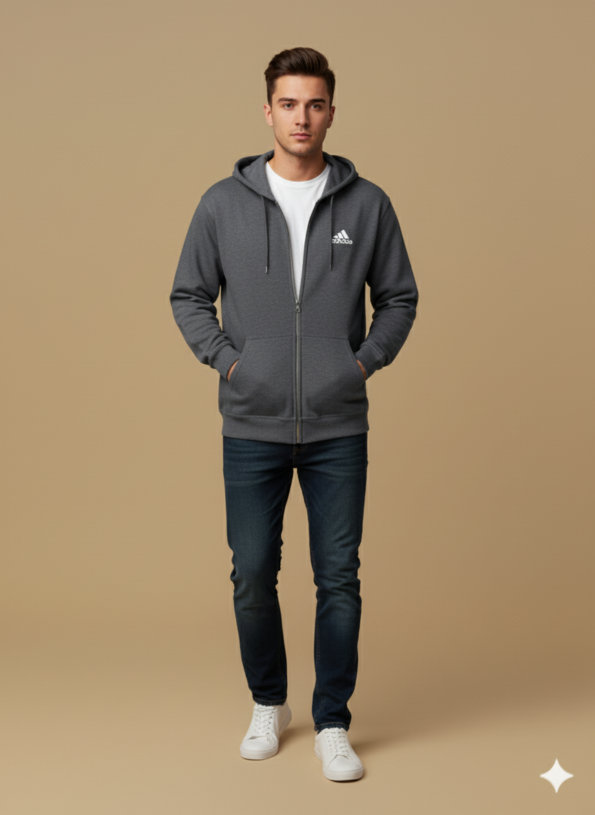 Adidas Zipper Hoodies