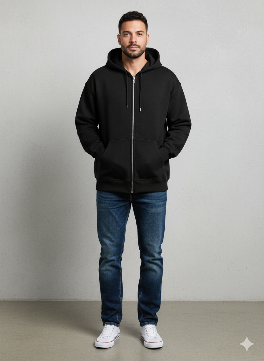 Classy Zipper Hoodie